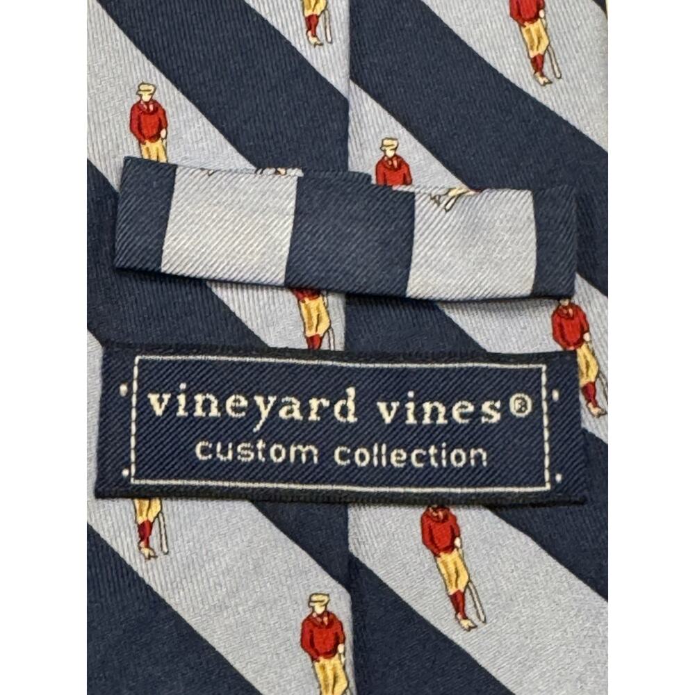 Vineyard Vines Biltmore Forest Country Club Silk Customer Tie Lot Of 2 Asheville - Picture 8 of 13
